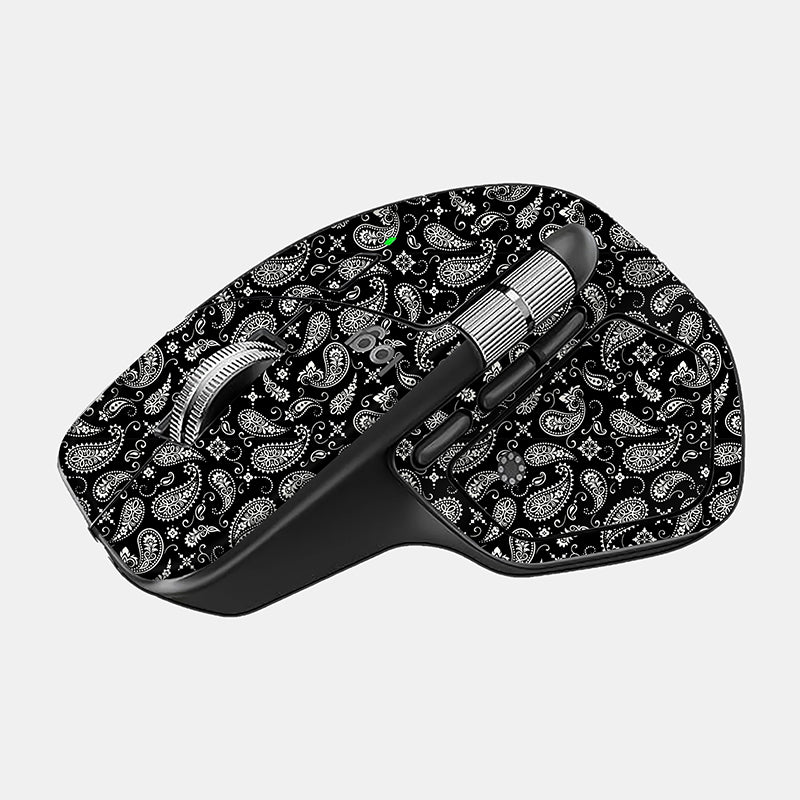 Black Paisley Full Body
