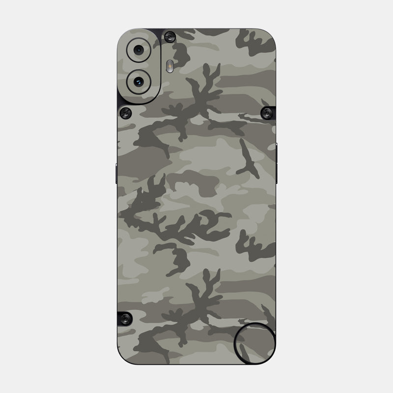 Dessert Camo Glass Back