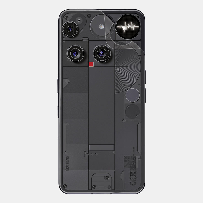 Glass Back Matte Transparent Guard