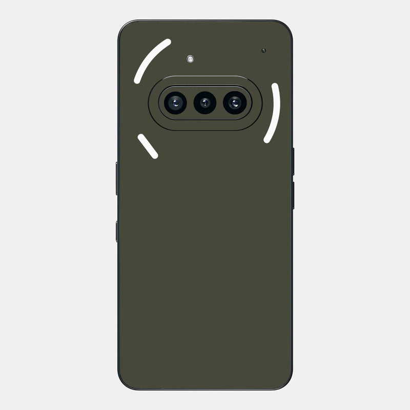 alpine green Glass Back