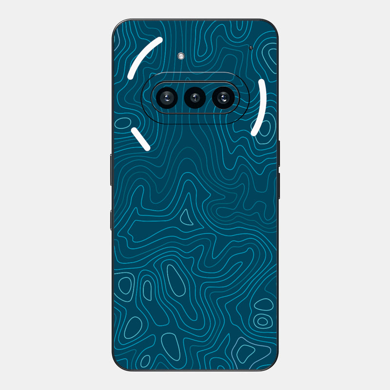 aqua Glass Back