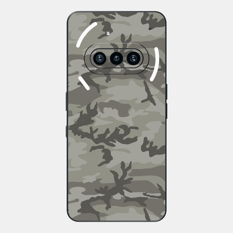 Dessert Camo Glass Back