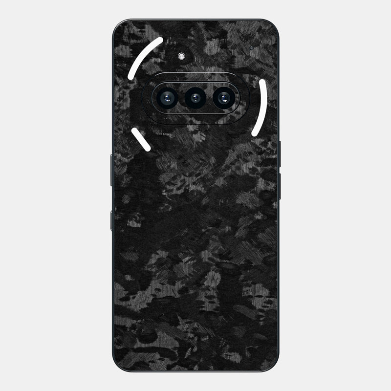 forged carbon Glass Back