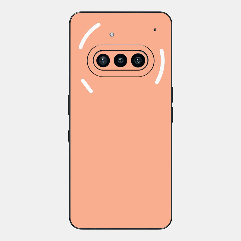 peach Glass Back