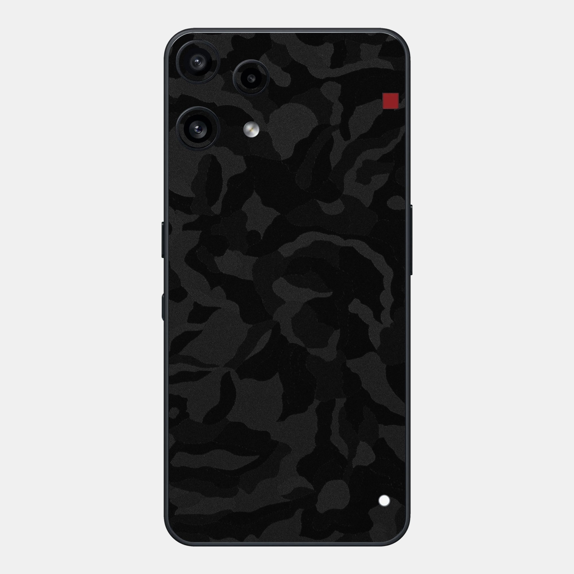 black camo Glass Back