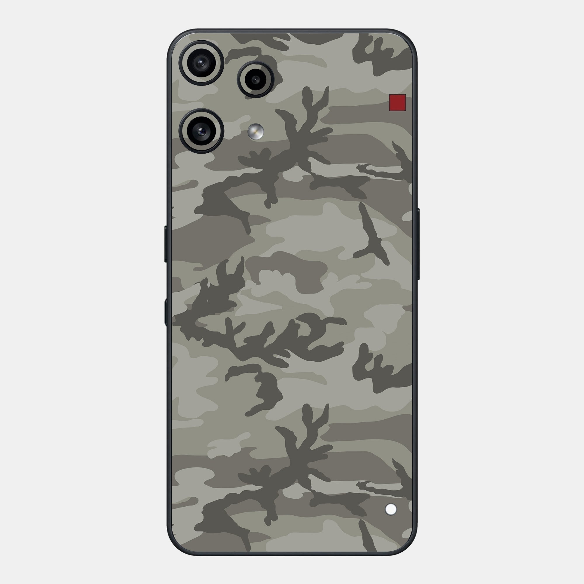 Dessert Camo Glass Back