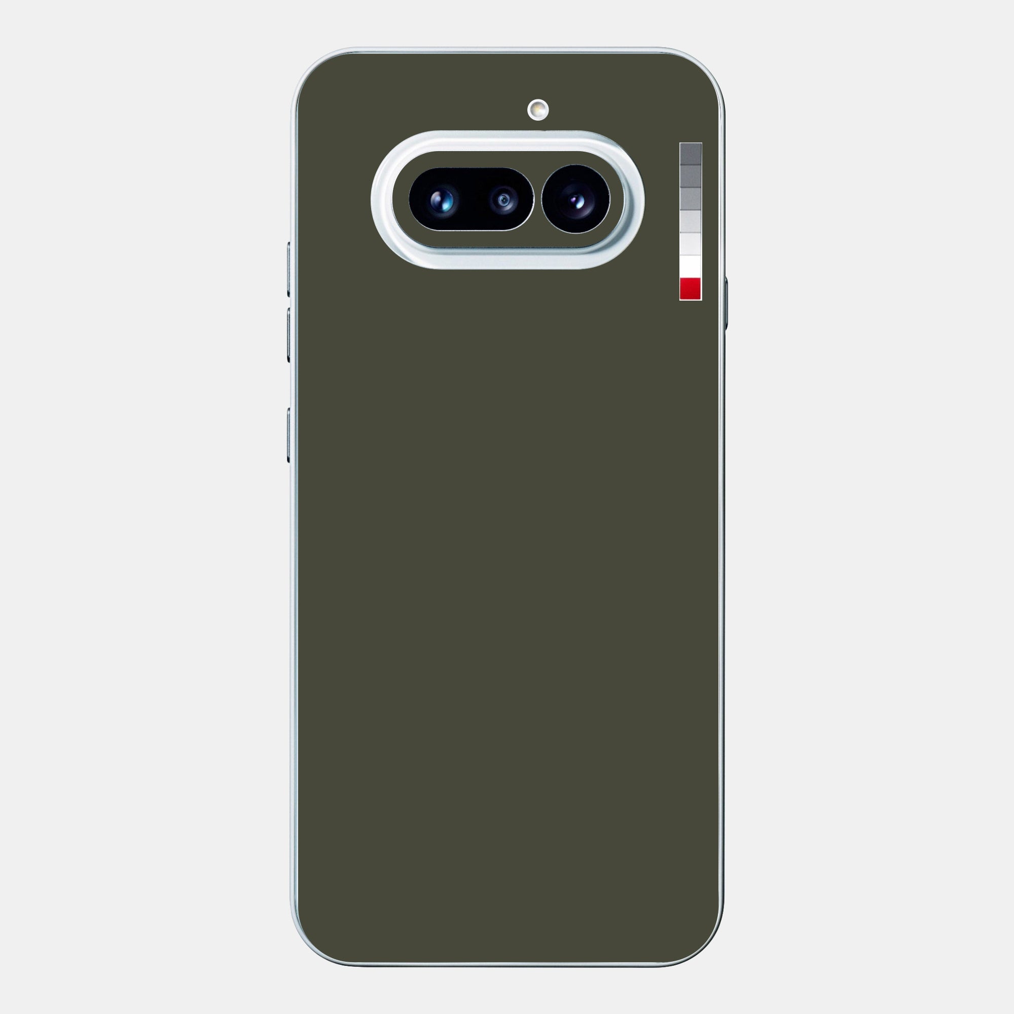 alpine green Glass Back