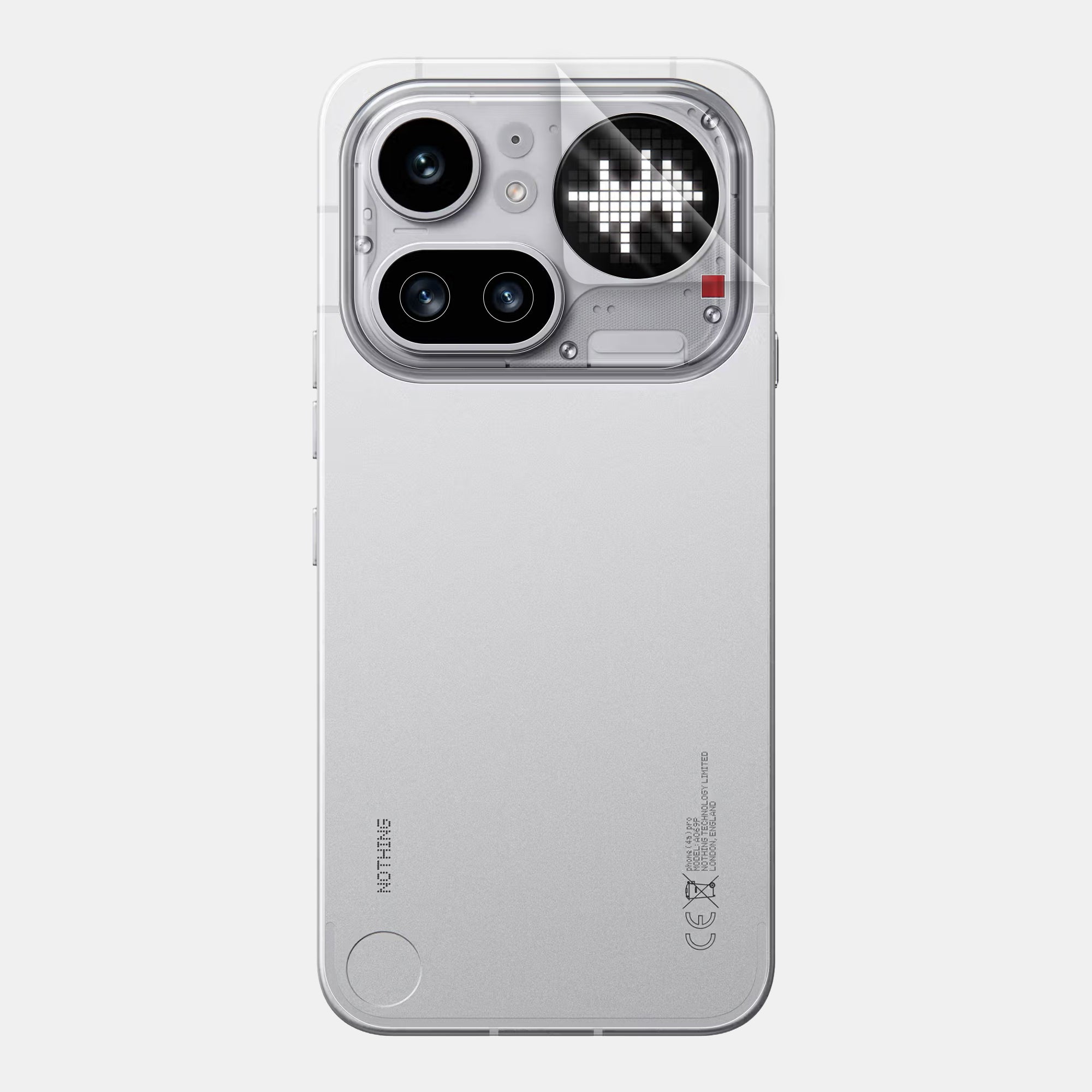 Glass Back Matte Transparent Guard
