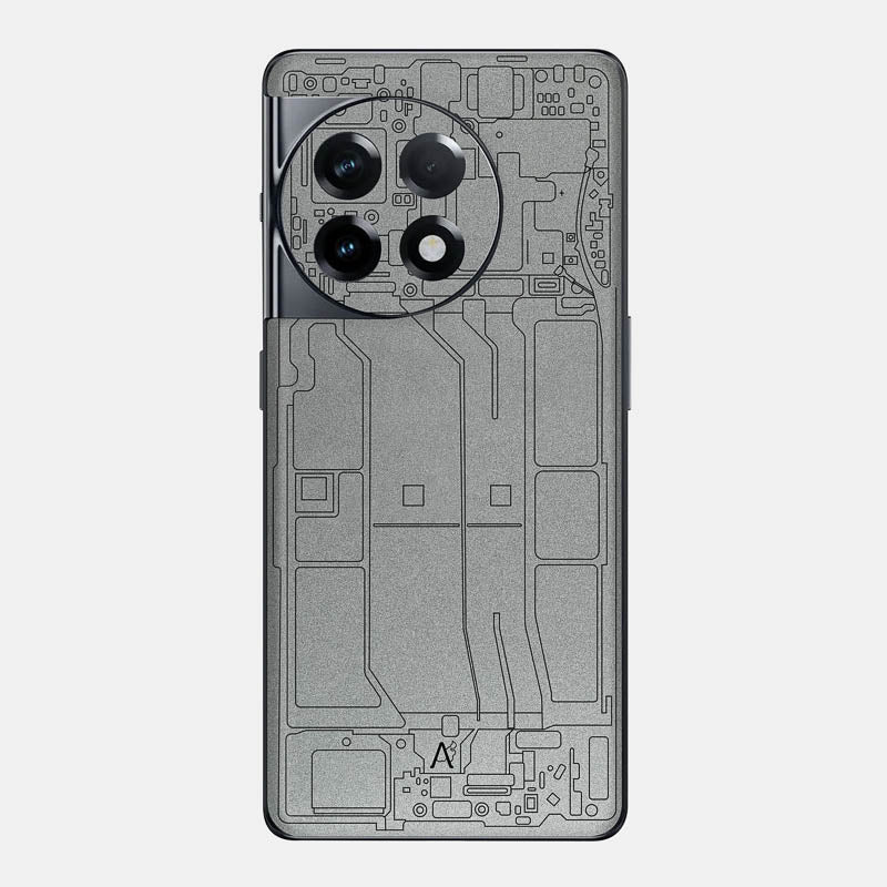 Teardown Silver Glass Back
