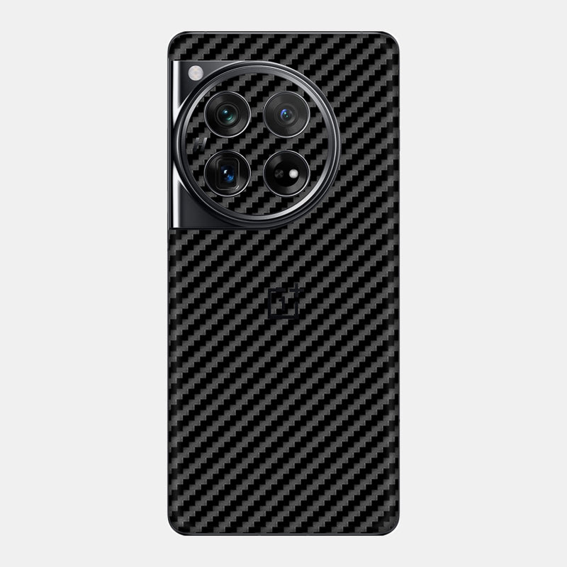 Carbon Fibre Black Glass Back