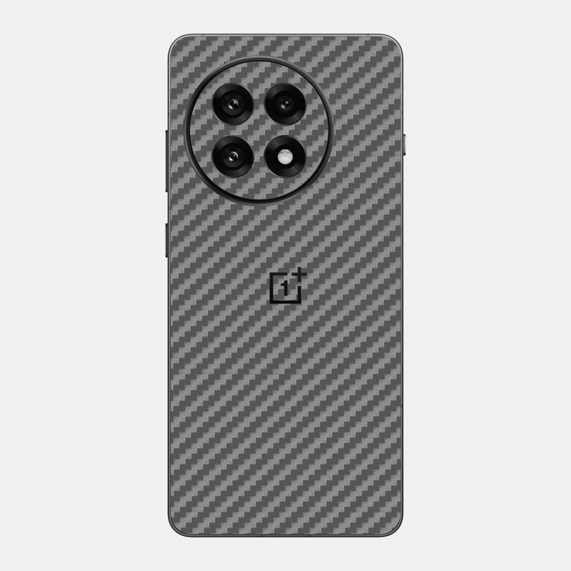 Carbon Fibre Grey Glass Back