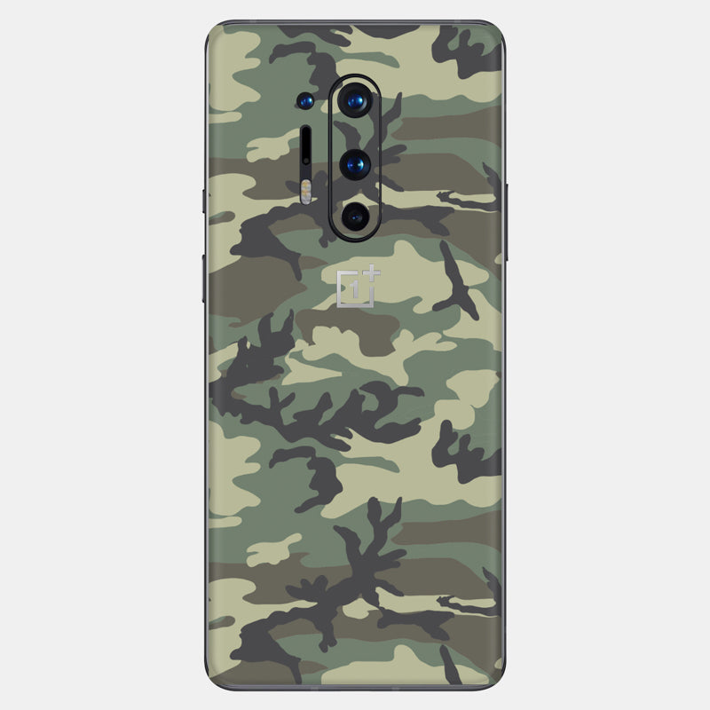 Forest Camo Glass Back
