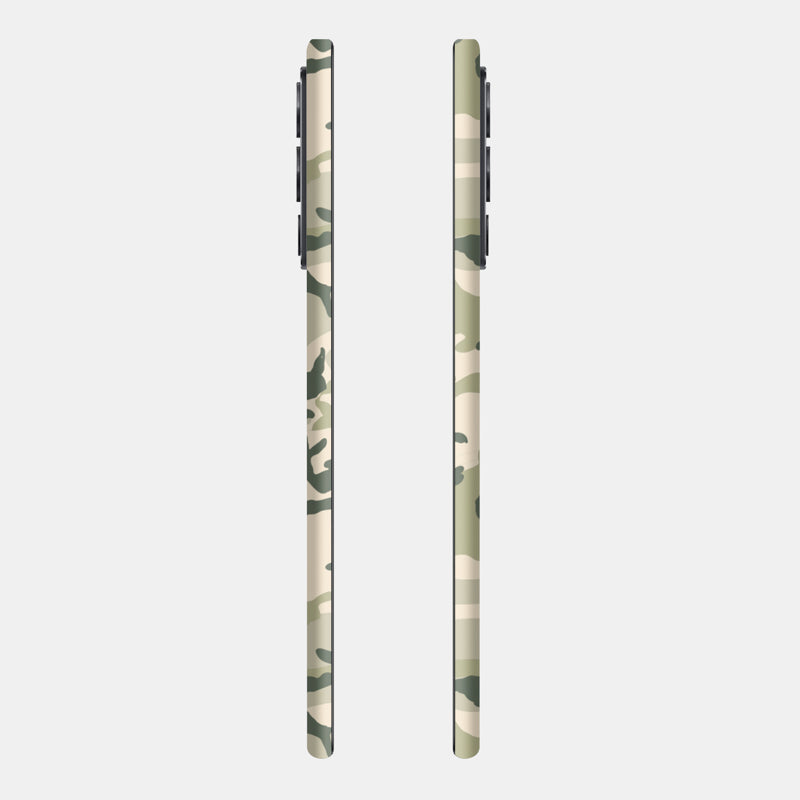 Military Camo Full Back