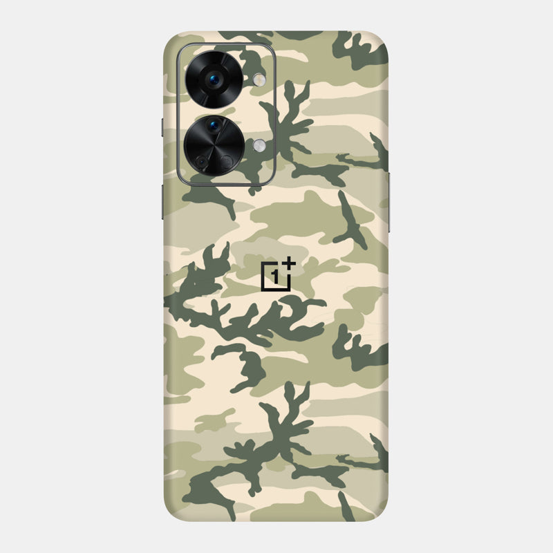 Military Camo Full Back