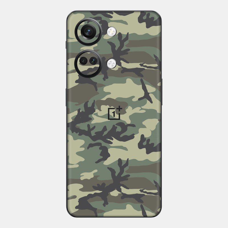 Forest Camo Glass Back