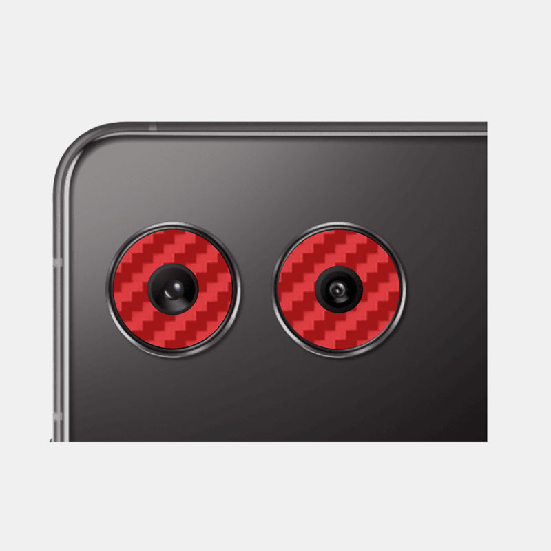 Carbon Fibre Red Pack of 2