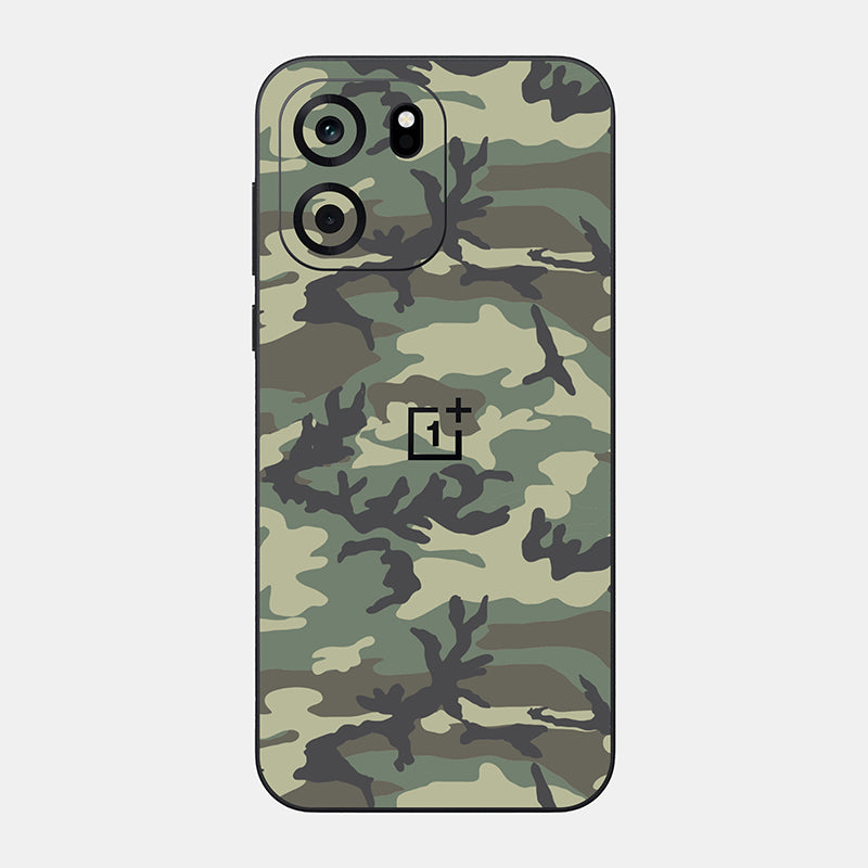 Forest Camo Glass Back