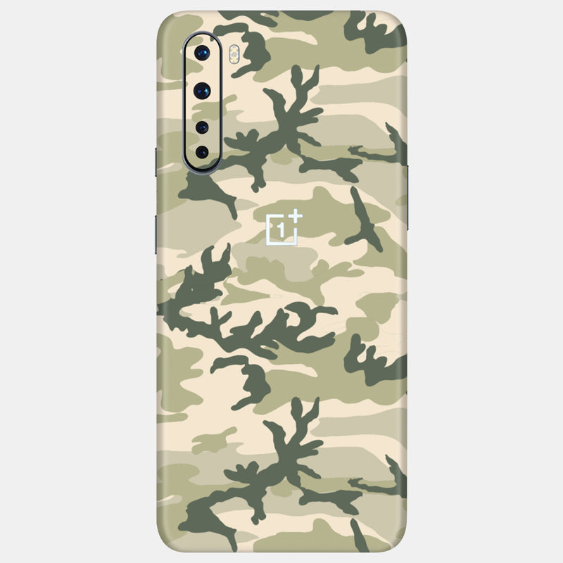 Military Camo Full Back