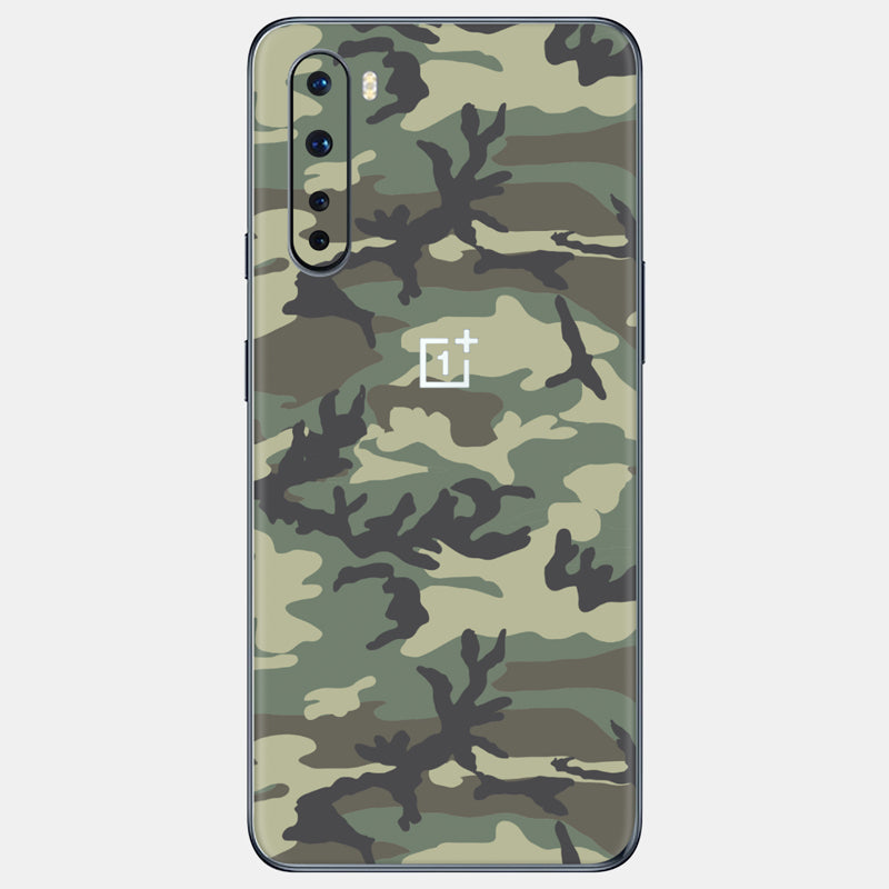 Forest Camo Glass Back