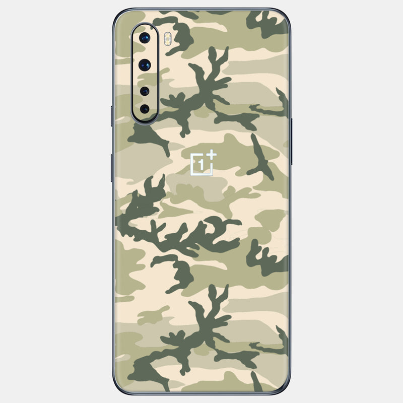 Military Camo Glass Back