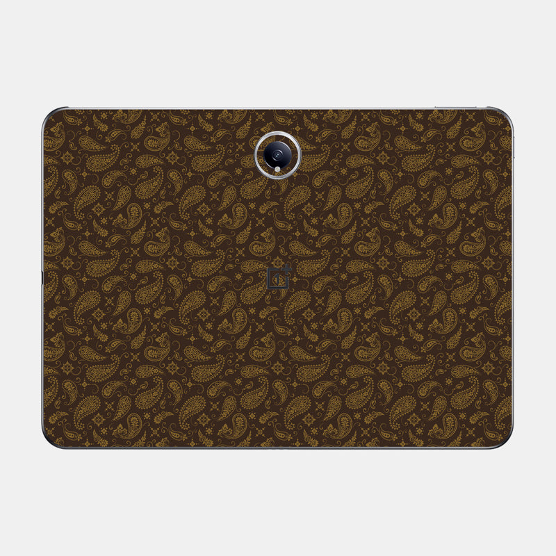 Brown Paisley Full Body