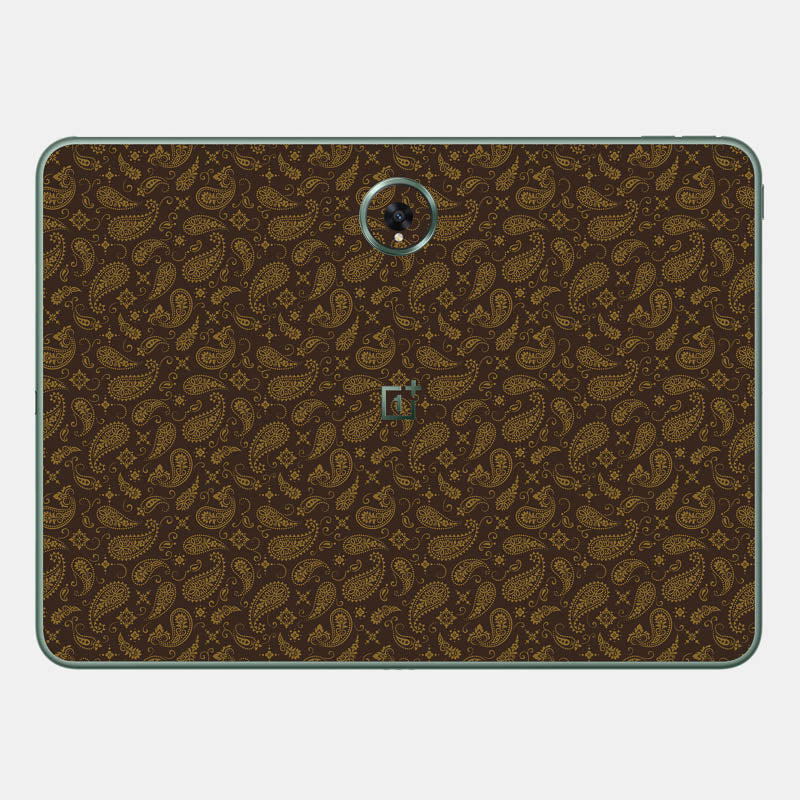 Brown Paisley Full Body