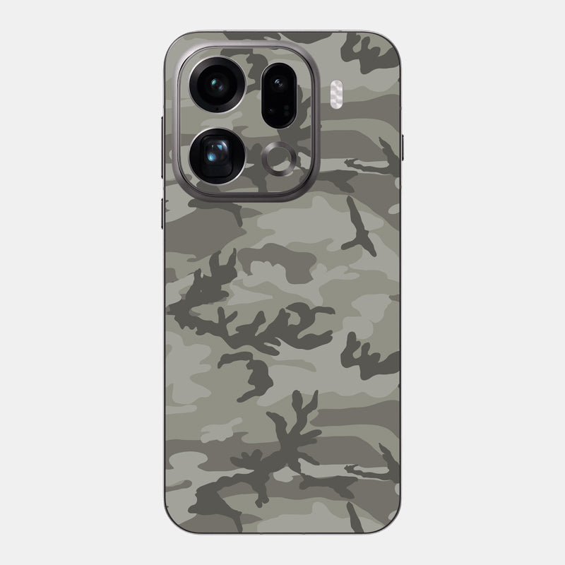 Dessert Camo Glass Back