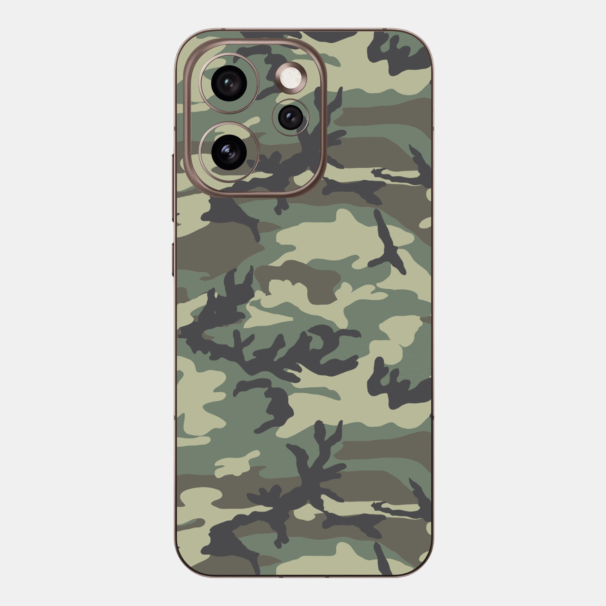 Forest Camo Glass Back