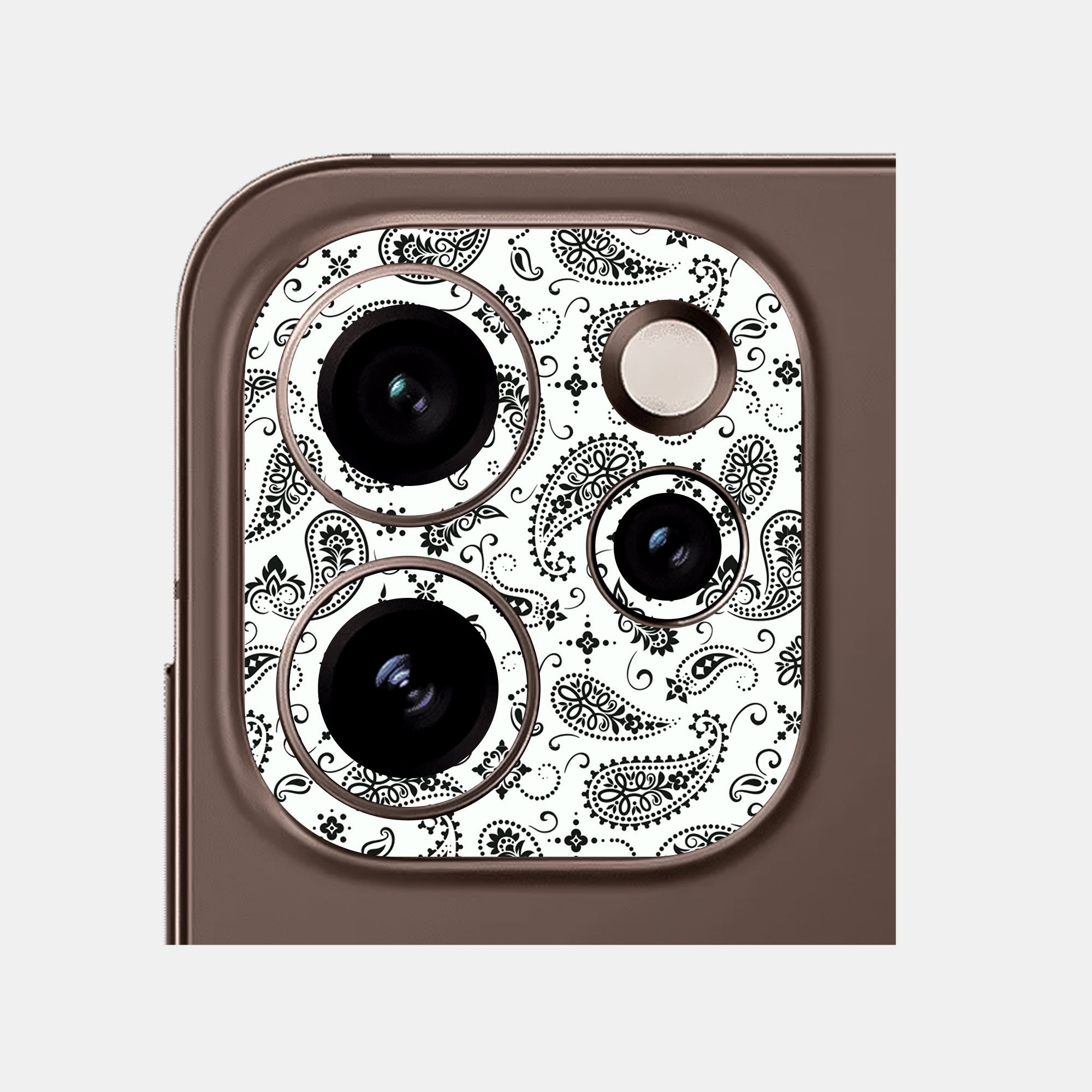 White Paisley Pack of 2