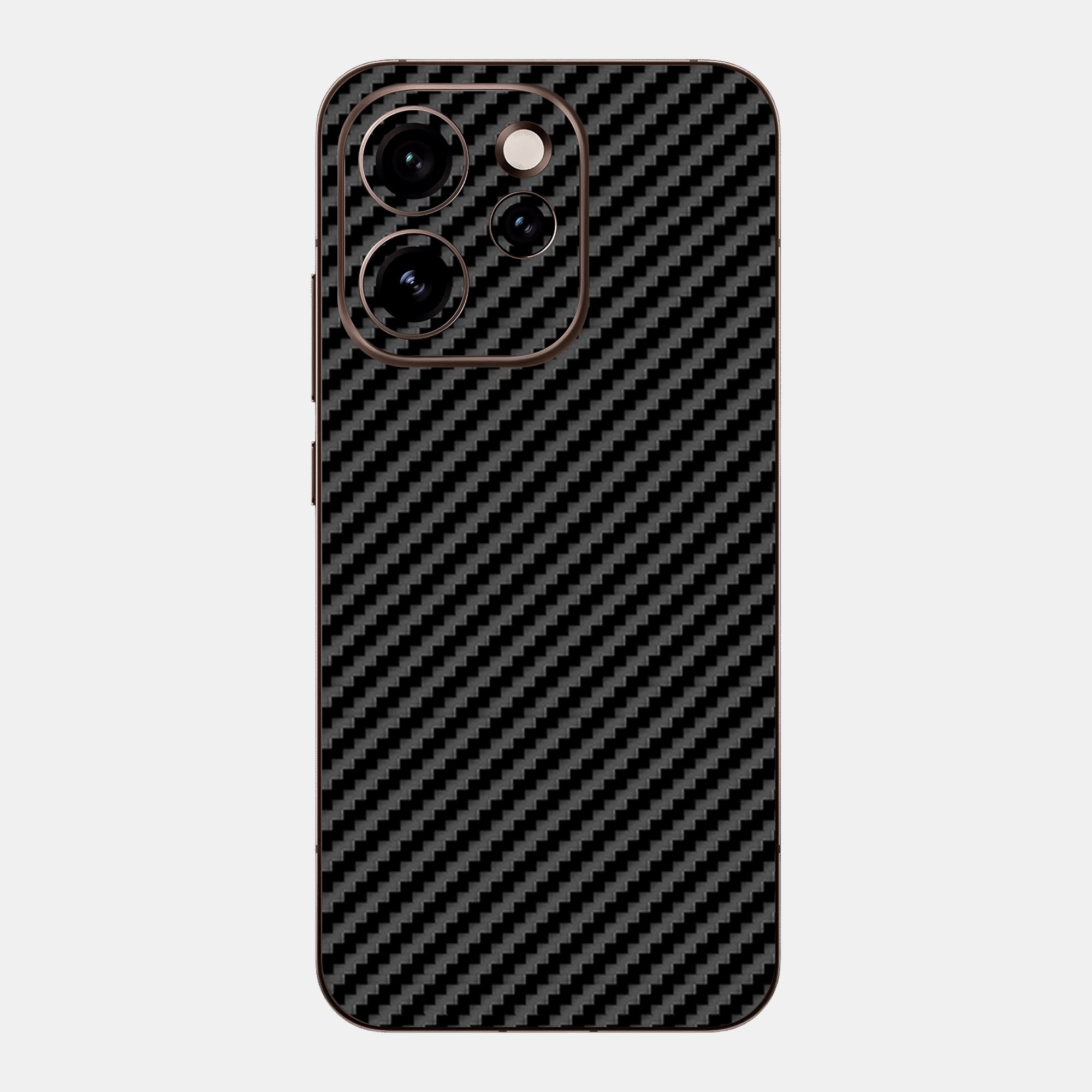 Carbon Fibre Black Glass Back