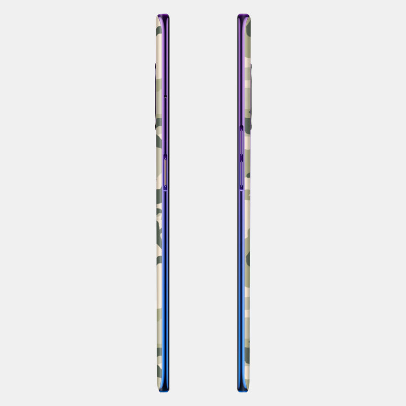 Military Camo Glass Back
