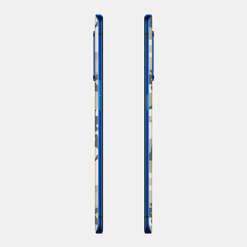 Military Camo Glass Back