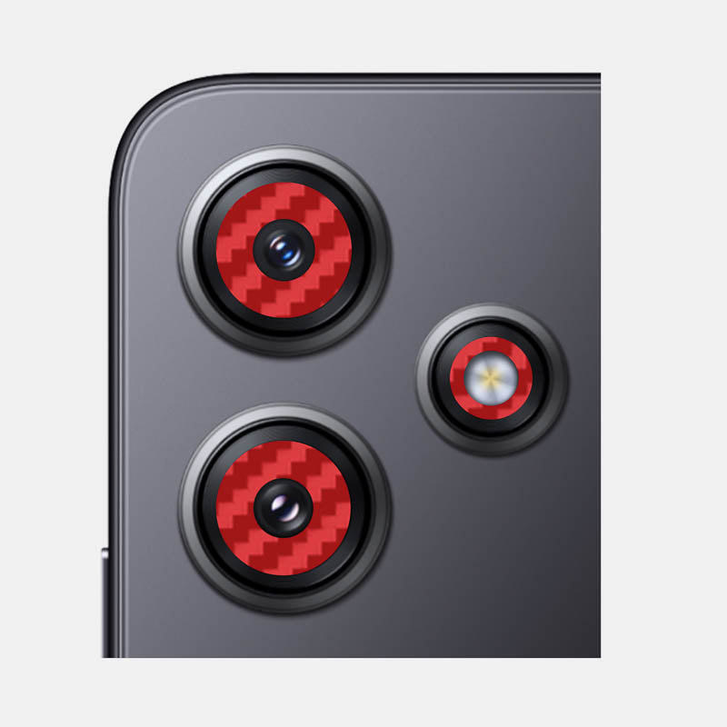 Carbon Fibre Red Pack of 2