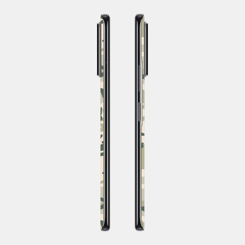 Military Camo Glass Back