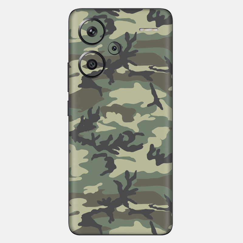 Forest Camo Glass Back