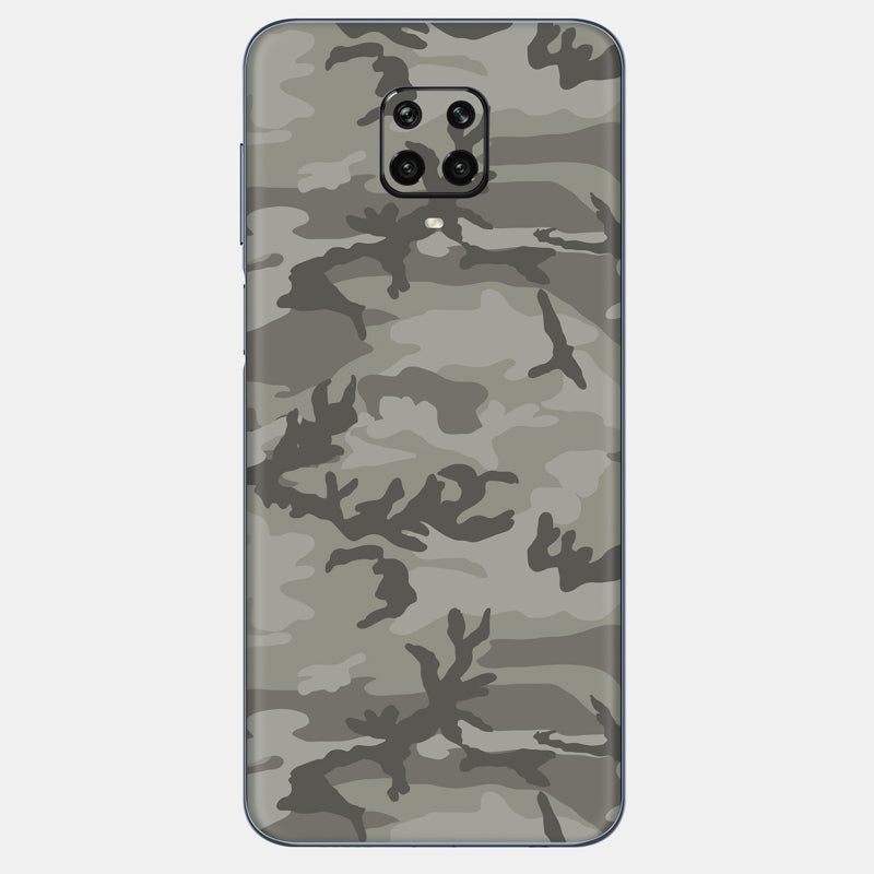 Dessert Camo Glass Back