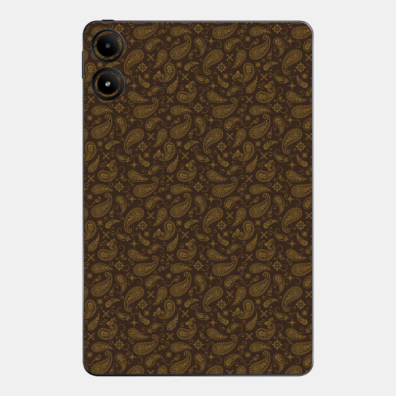 Brown Paisley Full Body