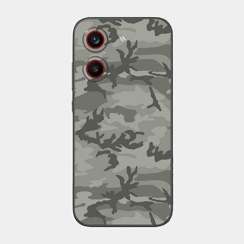 Dessert Camo Glass Back