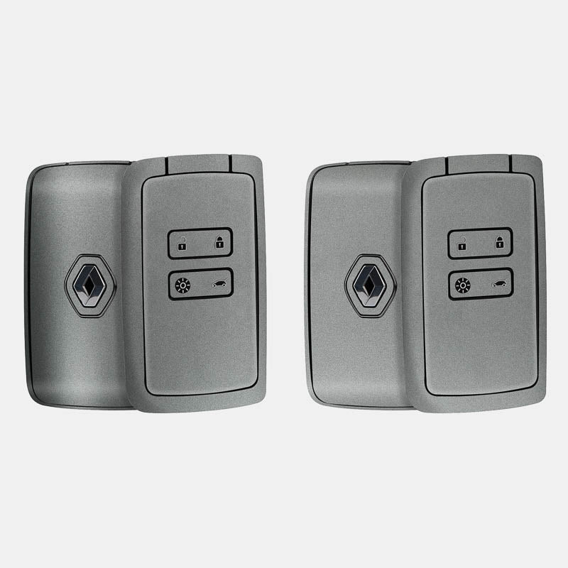 Satin Metiorite Silver Key-1 + Key-2