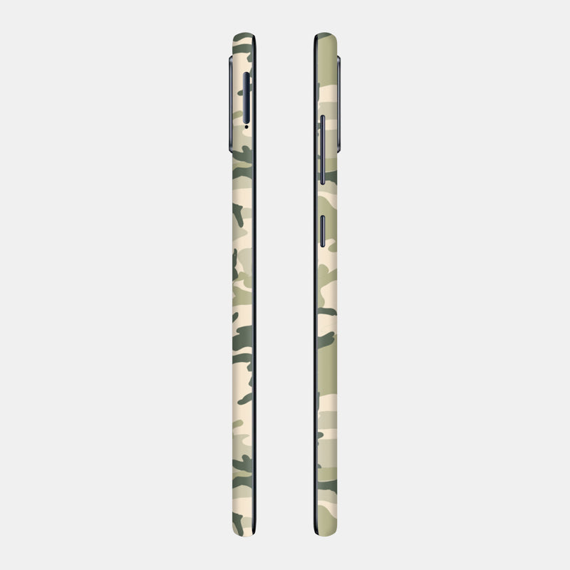 Military Camo Full Back