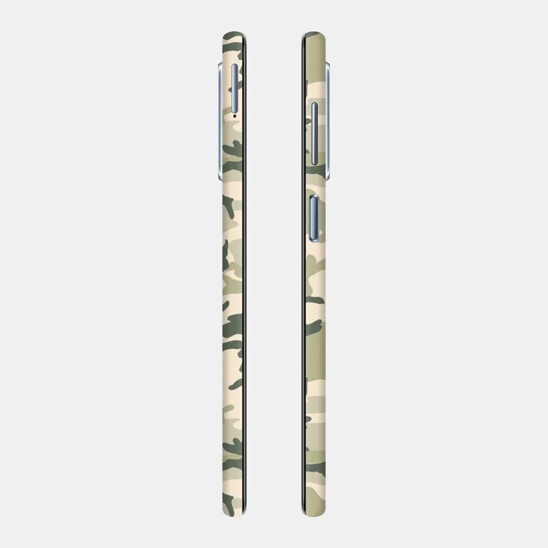 Military Camo Full Back