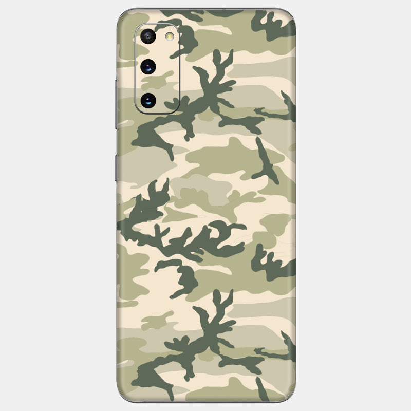 Military Camo Glass Back