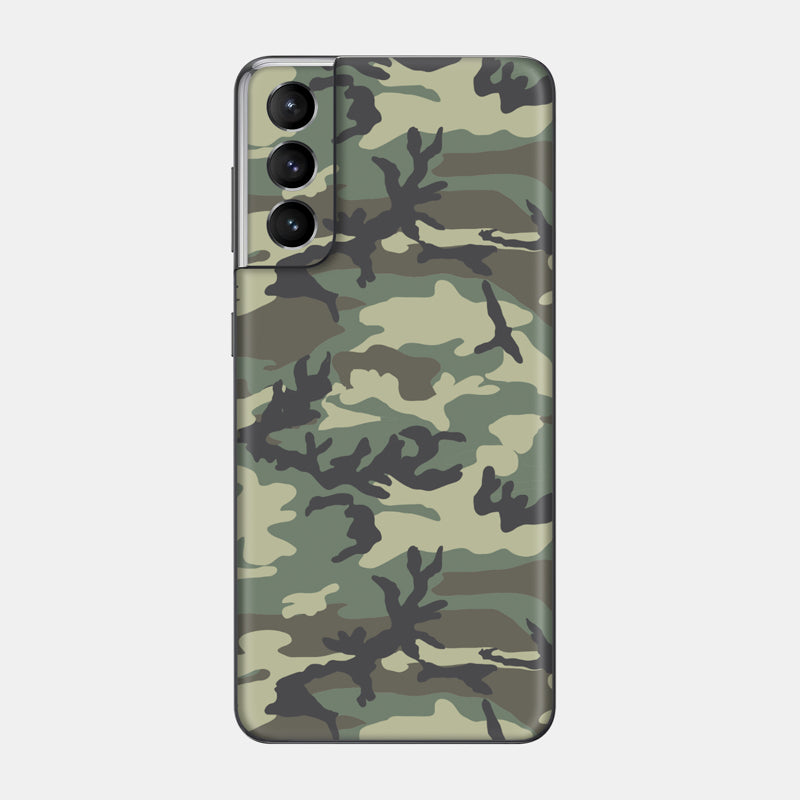 Forest Camo Glass Back