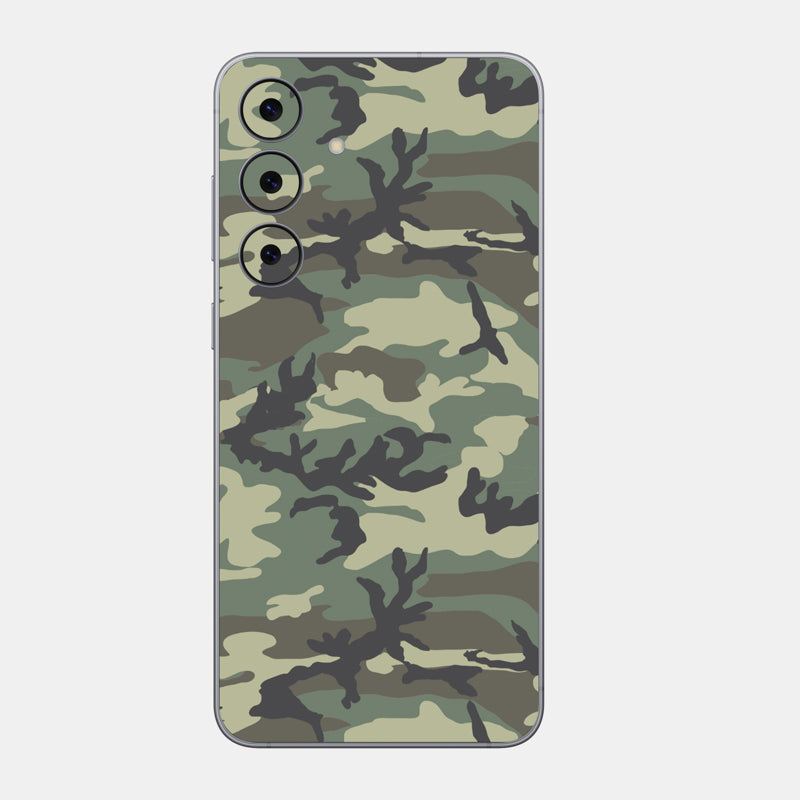 Forest Camo Glass Back