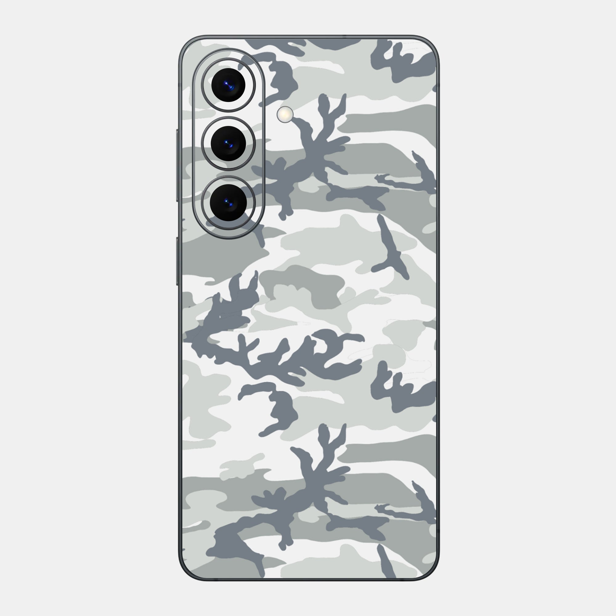 Snow Camo Glass Back