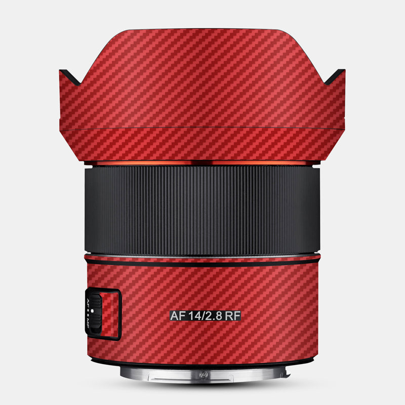 Carbon Fibre Red Full Body