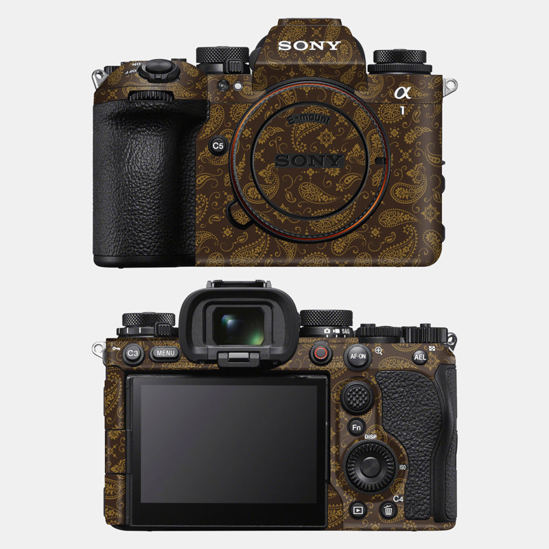 Brown Paisley Full Body