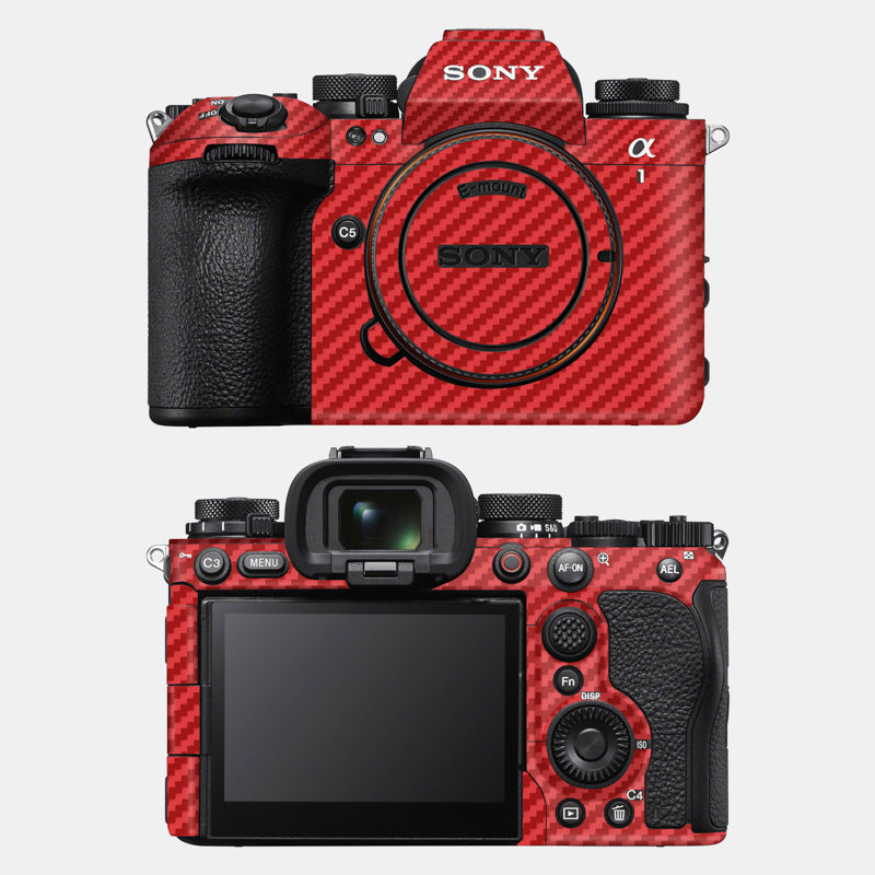 Carbon Fibre Red Full Body