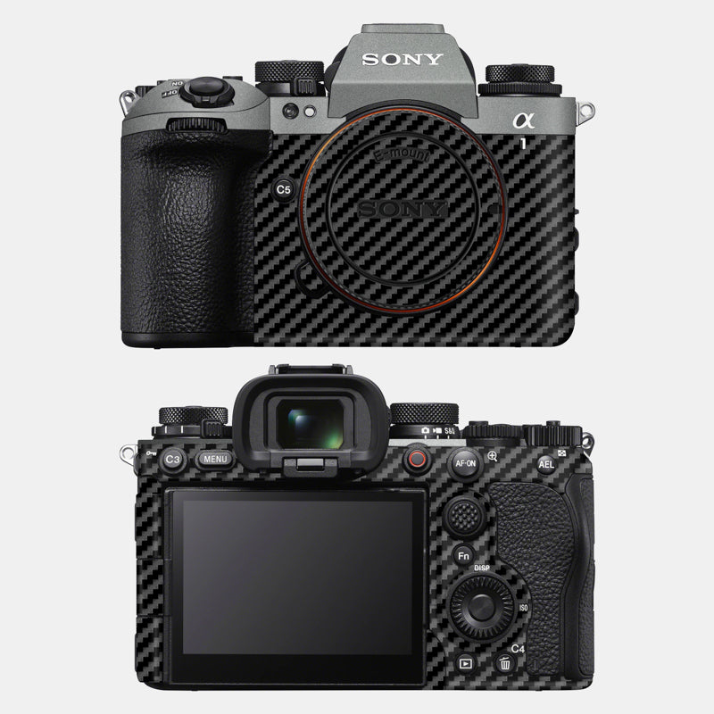 Retro Carbon Fibre Black Full Body