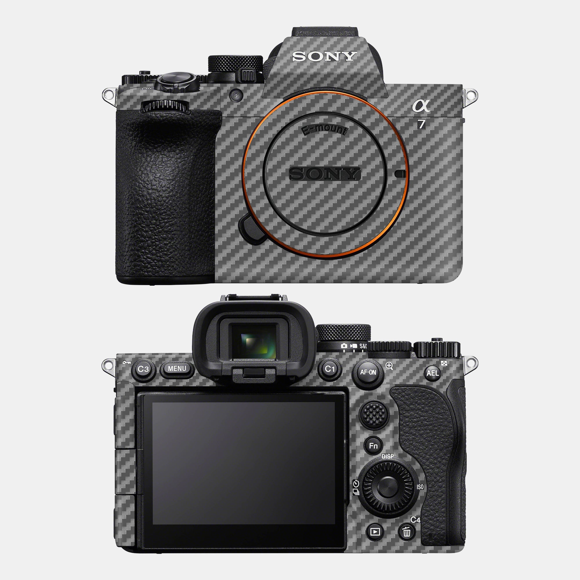 Carbon Fibre Grey Full Body